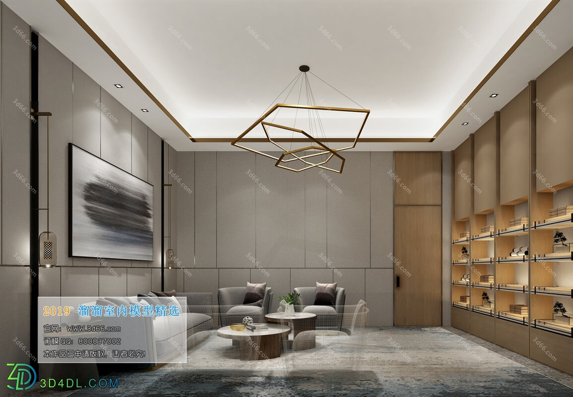 3D66 2019 Office Meeting Reception.Room Modern style A051