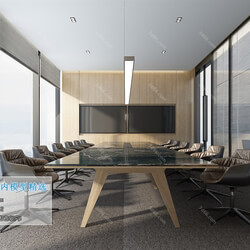 3D66 2019 Office Meeting Reception.Room Modern style A059 