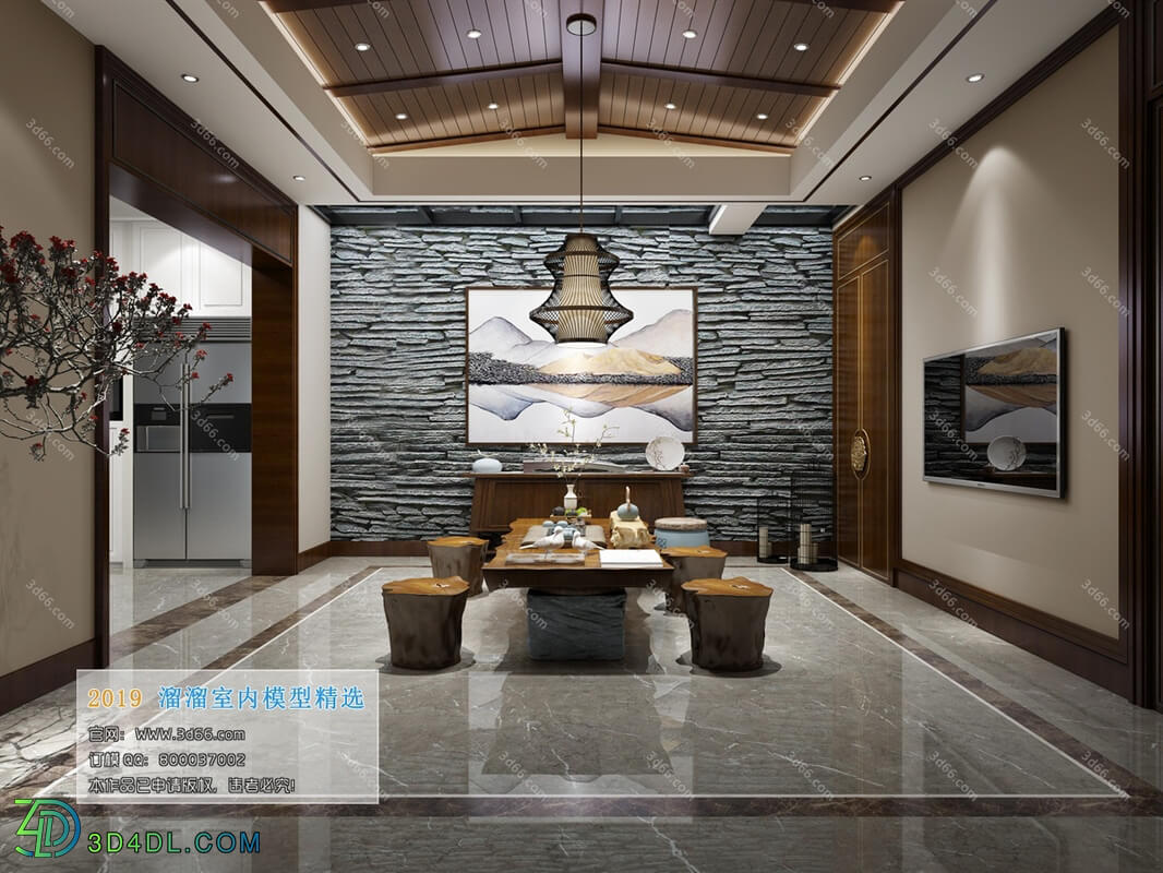 3D66 2019 Other Home Decoration Chinese style C001