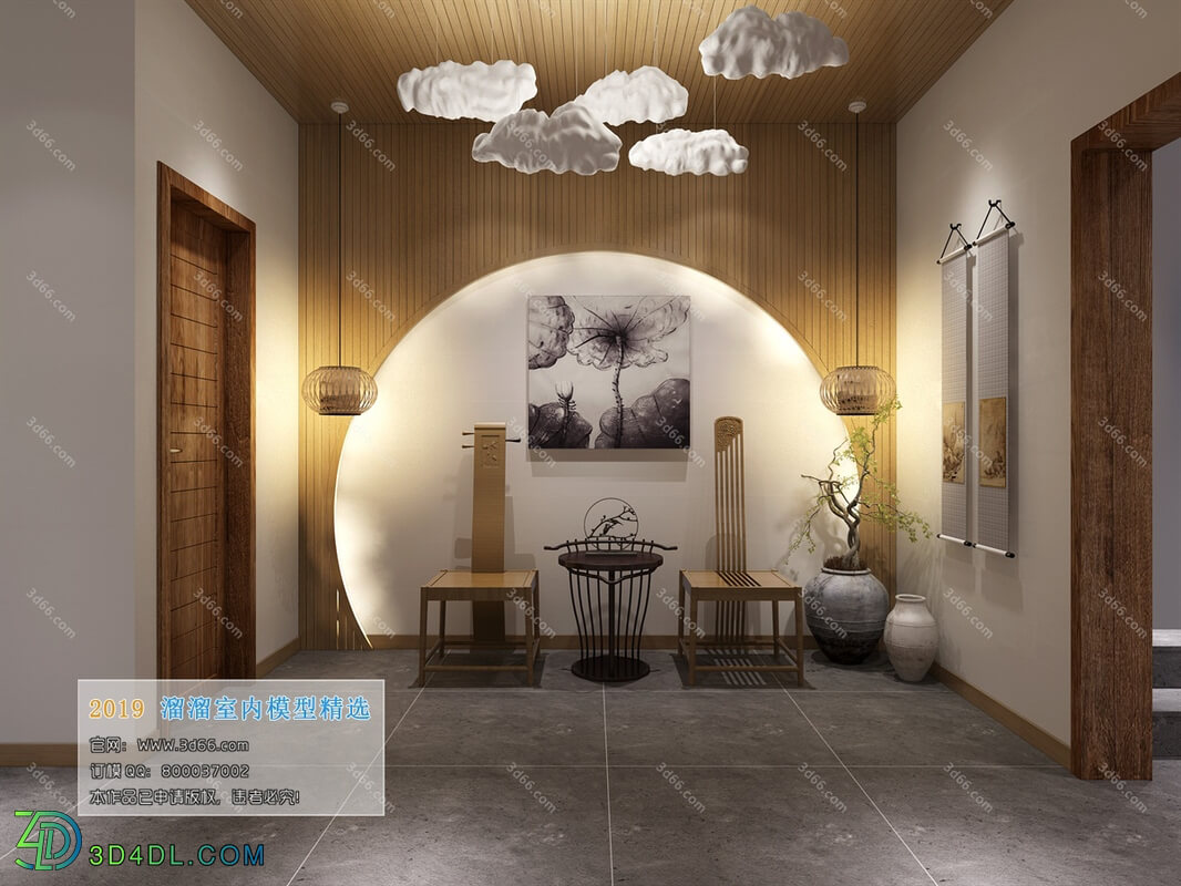 3D66 2019 Other Home Decoration Chinese style C013