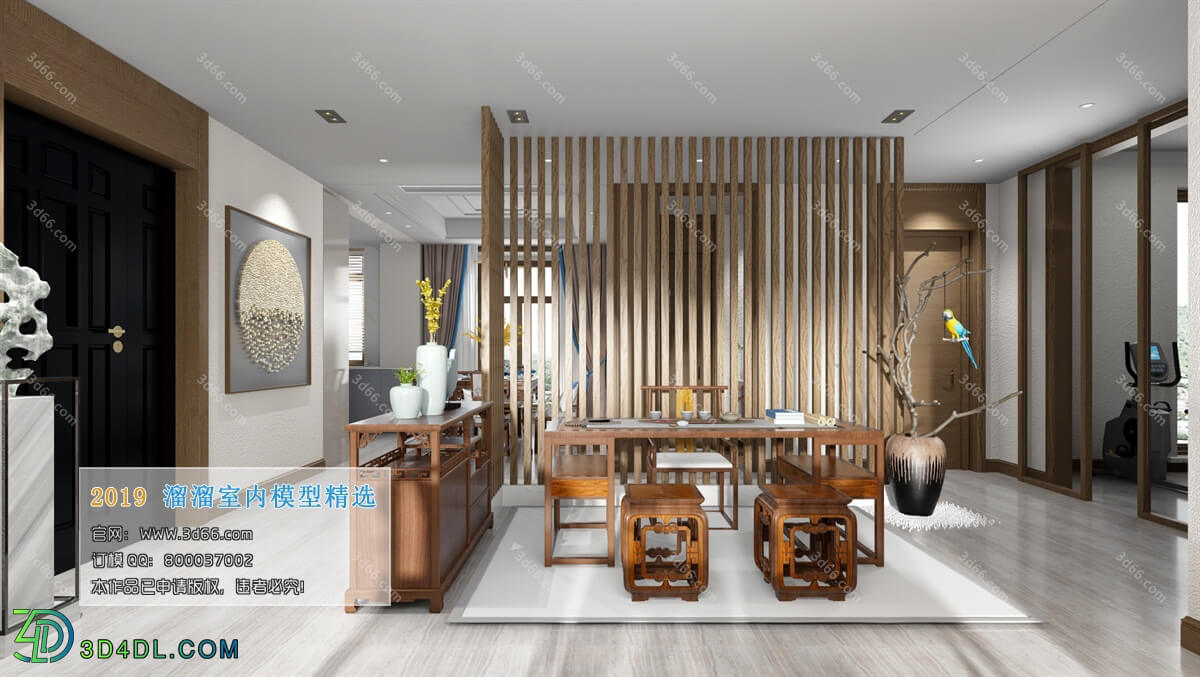 3D66 2019 Other Home Decoration Chinese style C018