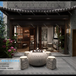 3D66 2019 Other Home Decoration Chinese style C022 