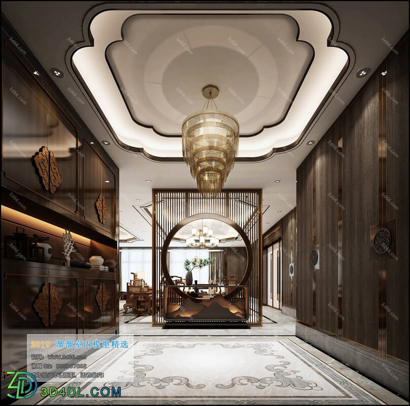 3D66 2019 Other Home Decoration Chinese style C041