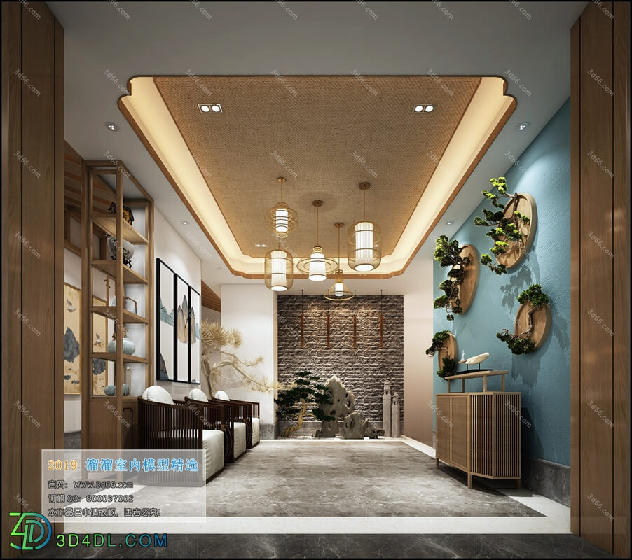 3D66 2019 Other Home Decoration Chinese style C052