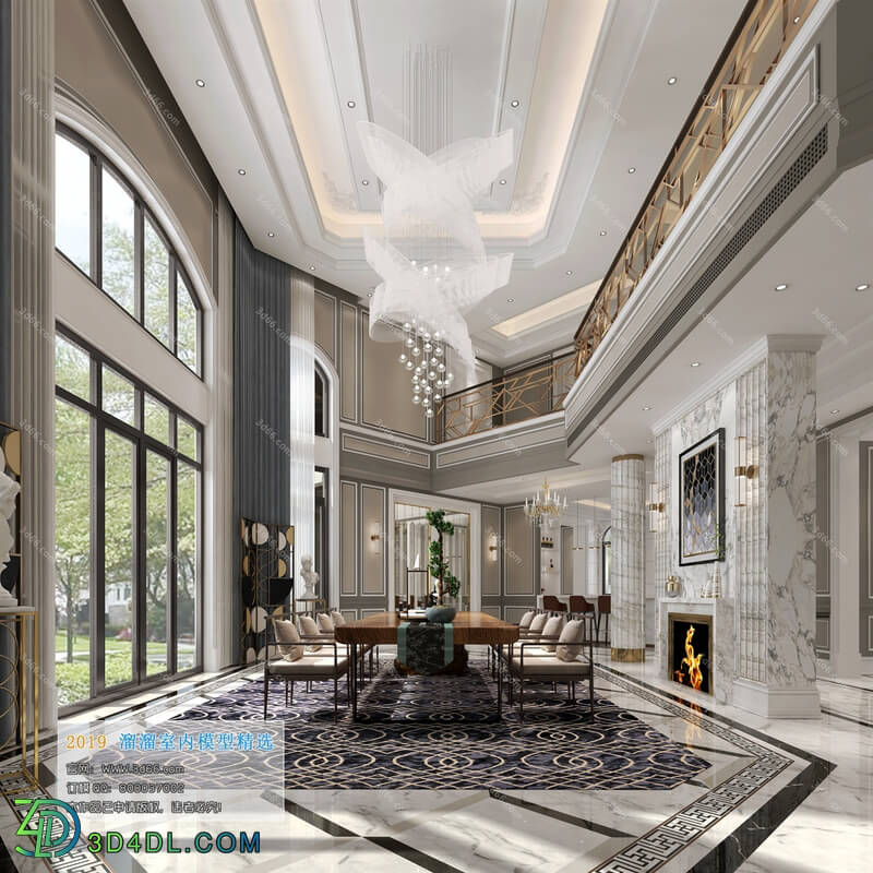 3D66 2019 Other Home Decoration Postmodern style B008