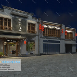 3D66 2019 Other Public Construction Decoration Chinese style C002 