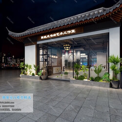 3D66 2019 Other Public Construction Decoration Chinese style C004 