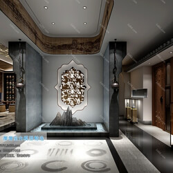 3D66 2019 Other Public Construction Decoration Chinese style C006 