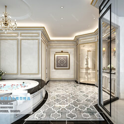 3D66 2019 Toilet & Bathroom European style D001 