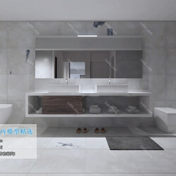 3D66 2019 Toilet & Bathroom Modern style A039 