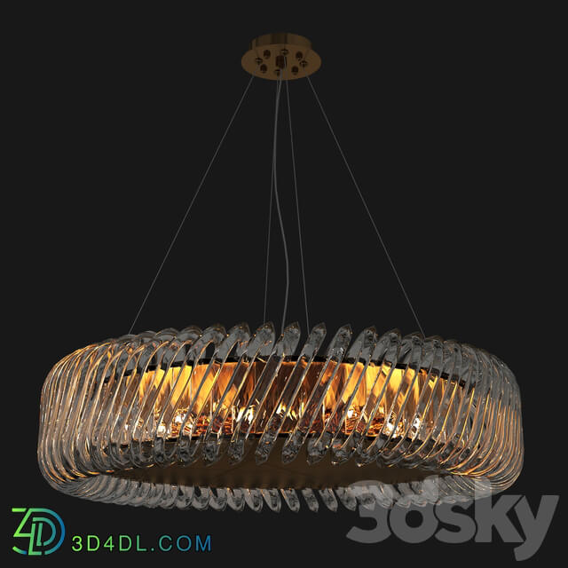 Pendant light - Divinare MEGAN 7568Q18 LM-12 Om