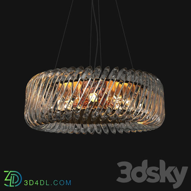 Pendant light - Divinare MEGAN 7568Q18 LM-9 Om