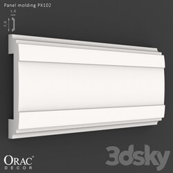 Decorative plaster - OM Panel molding Orac Decor PX102 