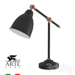 Table lamp - ARTE Lamp BRACCIO A2054LT-1BK OM 