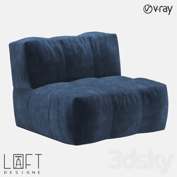 Arm chair - CHAIR LoftDesigne 2953 model 