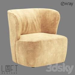 Arm chair - CHAIR LoftDesigne 4183 model 