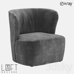 armchair Loft Designe 4185 Model 