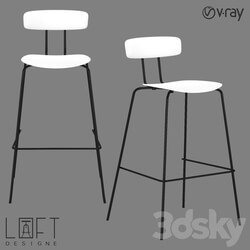 Chair - Bar Chair Loft Designe 30136 Model 