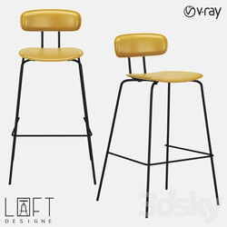 Chair - Bar Chair Loft Designe 30138 Model 