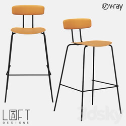 Chair - Bar Chair Loft Designe 30139 Model 