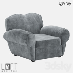 Arm chair - CHAIR LoftDesigne 32875 model 