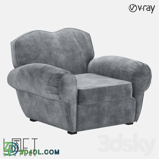 Arm chair - CHAIR LoftDesigne 32875 model