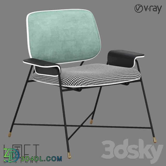 Arm chair - Armchair Loft Designe 35832 Model