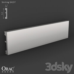 Decorative plaster - OM Skirting Orac Decor SX157 