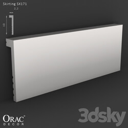Decorative plaster - OM Skirting Orac Decor SX171 