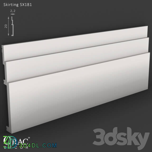 OM Skirting Orac Decor SX181