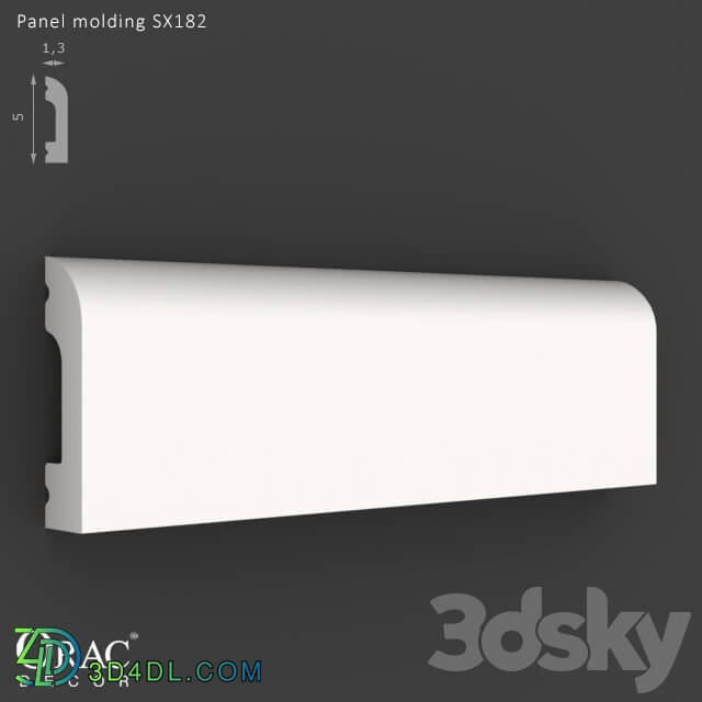 Decorative plaster - OM Panel molding Orac Decor SX182