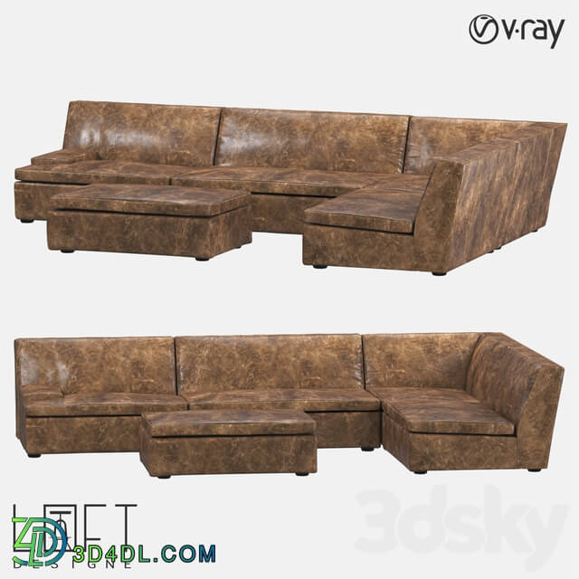 Sofa - SOFA LoftDesigne 31755 model