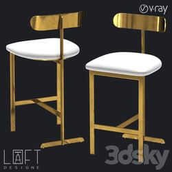 Chair - Bar Chair Loft Designe 35841 Model 