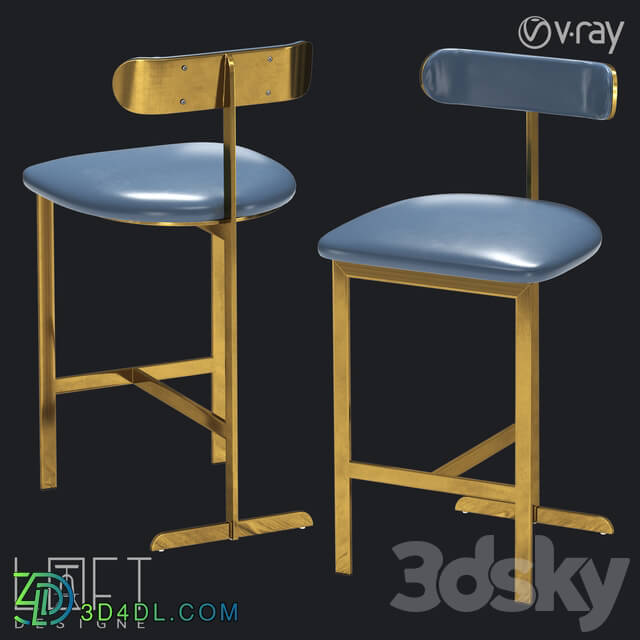 Chair - Bar Chair Loft Designe 35842 Model