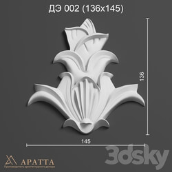 Decorative plaster - Aratta DE 002 _136х145_ 