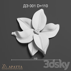 Decorative plaster - Aratta DE 001 D _ 110 