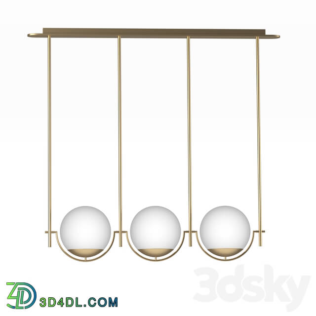Pendant light - Rondure Three-Globe Pendant Light