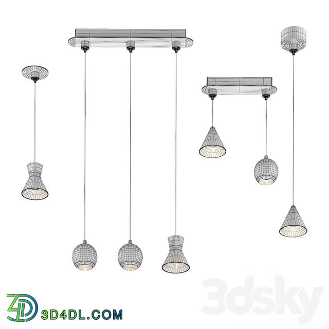 Pendant light - Modular LED luminaire NOVOTECH COMPO