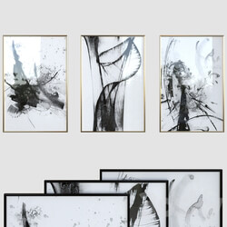 Frame - Canvas painting with frame 030 