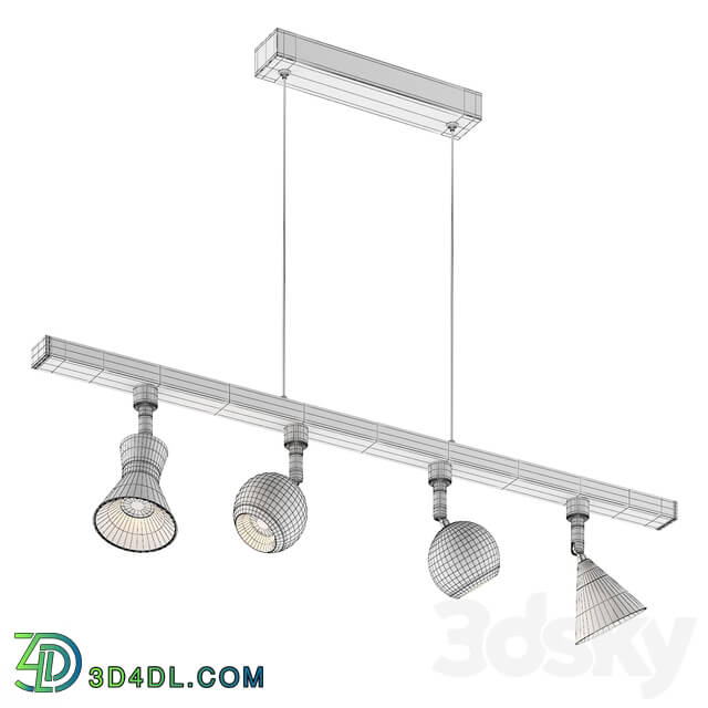 Pendant light - Modular LED luminaire NOVOTECH COMPO _set 05_