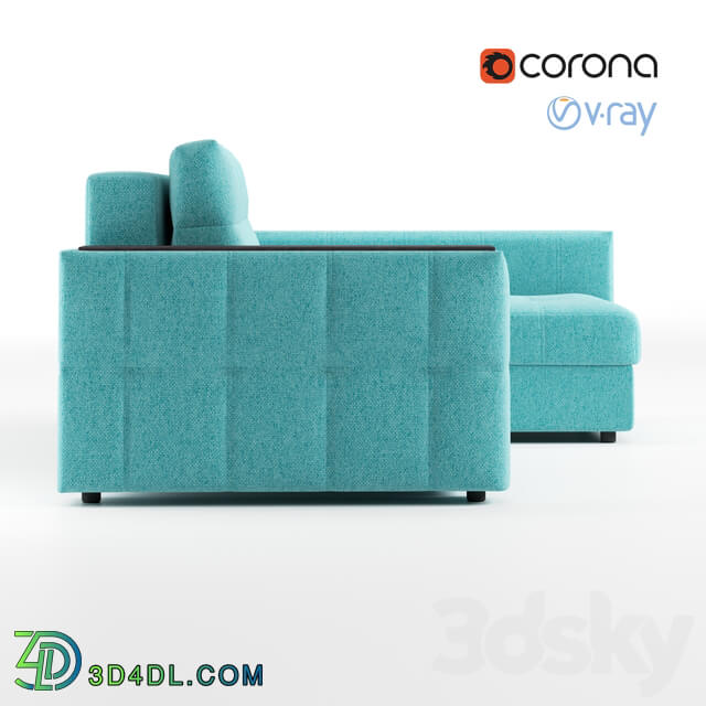 Sofa - Drim with canapes Bravo Emerald