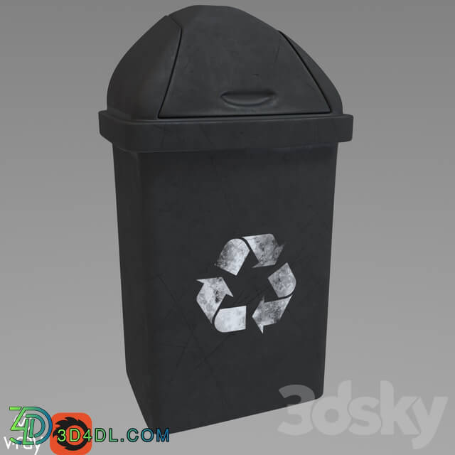 Urban environment - Recycle bin