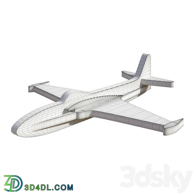 Toy - Wooden airplane