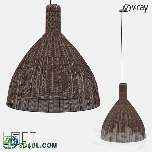 Pendant light - Suspended Light Loft Designe 4723 Model