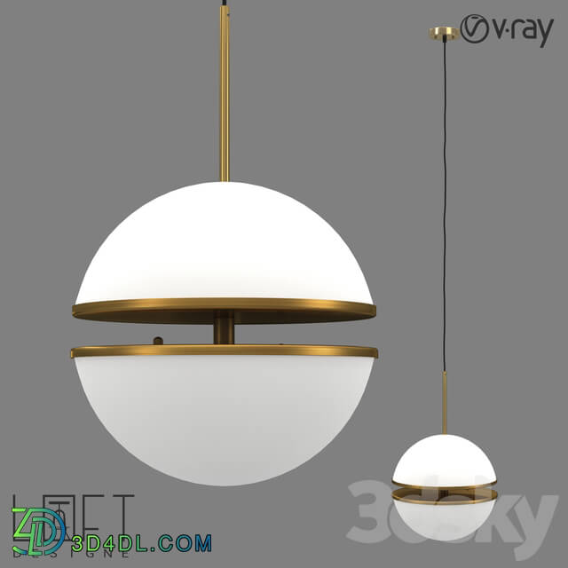 Pendant light - Suspended Light Loft Designe 4726 Model