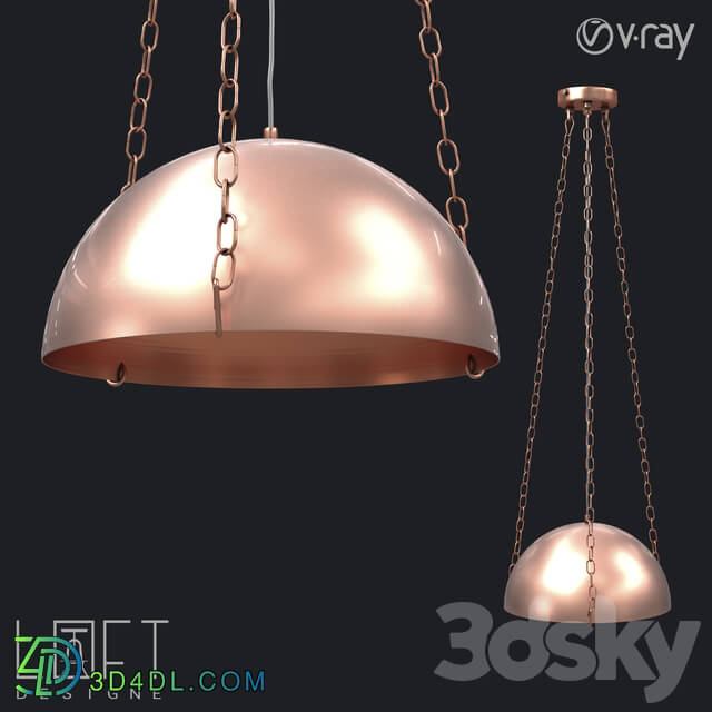 Pendant light - SUSPENDED LIGHT LoftDesigne 4746 model