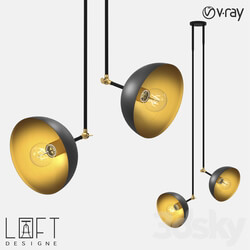 Pendant light - Suspended Light Loft Designe 4747 Model 