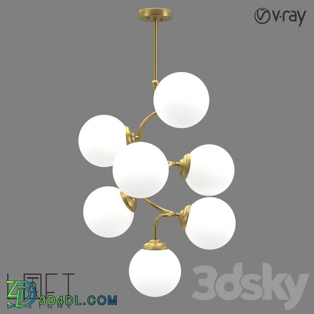 Pendant light - SUSPENDED LIGHT LoftDesigne 4759 model