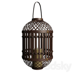 Other decorative objects - Wooden Lamp 