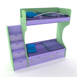 Bed - Children__39_s bunk bed 